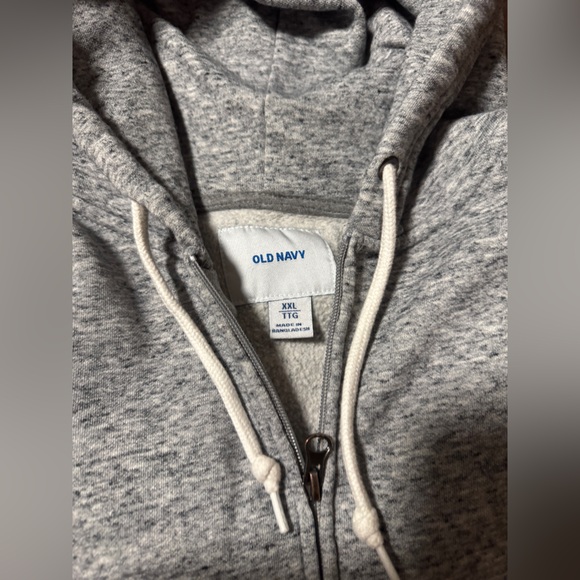 Old Navy Gray Zip-Up Men's Sweater - Picture 5 of 5